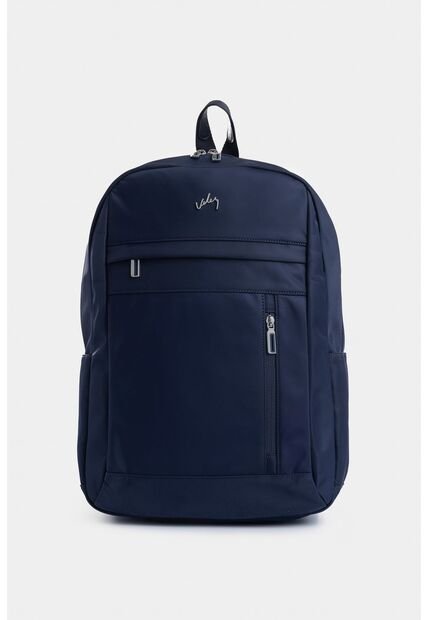 Morral Sierra En Lona Para Hombre Manija Cuero Morral Sierra En Lona Para Hombre Manija Cuero Azul Oscuro VÉLEZ