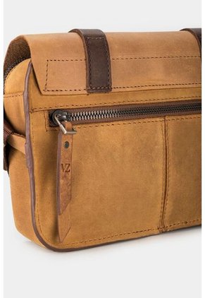 Riñonera Casual De Cuero Vintage Riñonera Casual De Cuero Vintage Miel VÉLEZ