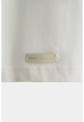 Camiseta Manga Corta Valle Para Hombre Oversize Camiseta Manga Corta Valle Para Hombre Oversize Crema XL VÉLEZ