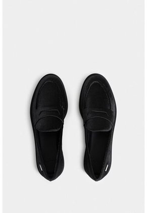 Mocasines Papyris De Cuero Pelo Para Mujer Vira Minitaches Mocasines Papyris De Cuero Pelo Para Mujer Vira Minitaches Negro 41 Vélez