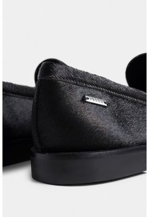 Mocasines Papyris De Cuero Pelo Para Mujer Vira Minitaches Mocasines Papyris De Cuero Pelo Para Mujer Vira Minitaches Negro 41 Vélez