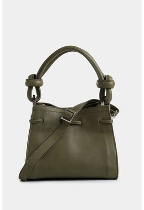 Manos Libres Pers De Cuero Para Mujer Detalle Anudado Manos Libres Pers De Cuero Para Mujer Detalle Anudado Verde Vélez