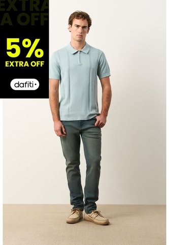 Polo Tropical Manga Corta Para Hombre Semi Fitted Polo Tropical Manga Corta Para Hombre Semi Fitted Azul Claro XS VÉLEZ Vélez
