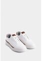 Tenis Whited De Cuero Para Hombre Detalle Contraste Tenis Whited De Cuero Para Hombre Detalle Contraste Blanco 45 VÉLEZ de Vélez