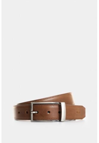 Cinturón Unifaz De Cuero Para Hombre Sand Cinturón Unifaz De Cuero Para Hombre Sand Miel 30 VÉLEZ Vélez