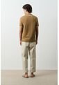 Polo Tejida Ruka Para Hombre Polo Tejida Ruka Para Hombre Canela S VÉLEZ de Vélez