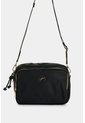 Manos Libres En Lona Y Cuero Para Mujer Square Manos Libres En Lona Y Cuero Para Mujer Square Negro VÉLEZ de Vélez