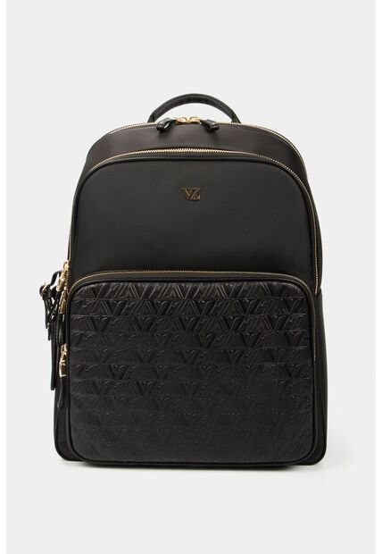 Morral Legacy De Nylon Monocromático Negro Morral Nylon Monocromático Negro VÉLEZ