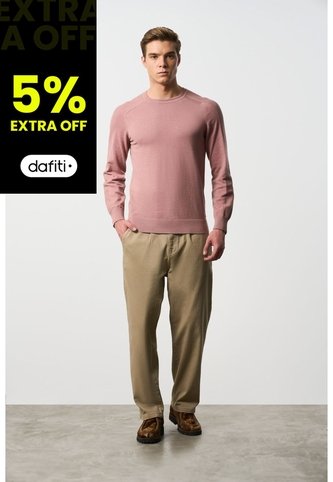 Sweater Tejido En Algodón Para Hombre Manga Ranglan Sweater Tejido En Algodón Para Hombre Manga Ranglan Rosado L VÉLEZ Vélez
