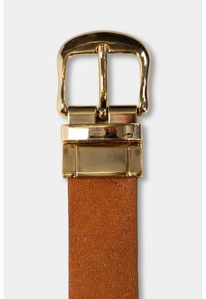 Cinturón Doble Faz Fraile De Cuero Para Mujer Caimán Reversible Miel Cinturón Doble Faz Fraile De Cuero Para Mujer Caimán Reversible Miel M VÉLEZ