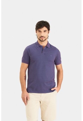 Polo Poniente En Pique De Algodón Para Hombre Semifitted Polo Poniente En Pique De Algodón Para Hombre Semifitted Azul Oscuro XXL VÉLEZ Vélez