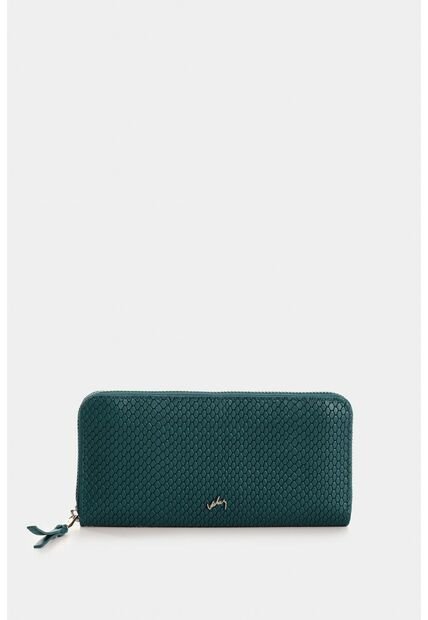 Porta Chequera De Cuero Grabado Para Mujer Tulia Porta Chequera De Cuero Grabado Para Mujer Tulia Agua Marina VÉLEZ