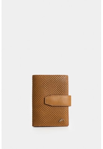 Billetera De Cuero Grabado Para Mujer Aria Billetera De Cuero Grabado Para Mujer Aria Miel VÉLEZ Vélez