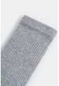 Calcetines Media Pierna Acanalado Para Hombre Diseño Deportivo Calcetines Media Pierna Acanalado Para Hombre Diseño Deportivo Gris XS VÉLEZ de Vélez