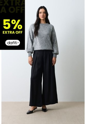Sweater Tejido Oversized Para Mujer Nácar Sweater Tejido Oversized Para Mujer Nácar Gris S VÉLEZ Vélez