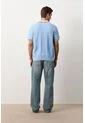 Polo Manga Corta Para Hombre Polo Manga Corta Para Hombre Azul Claro S VÉLEZ de Vélez