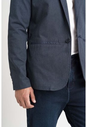 Blazer Soft Touch De Paño Para Hombre Silueta Semi Fitted Blazer Soft Touch De Paño Para Hombre Silueta Semi Fitted Azul Oscuro XL Vélez