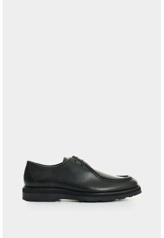 Zapatos De Cordón Acacia De Cuero Para Hombre Vena Tejida Zapatos De Cordón Acacia De Cuero Para Hombre Vena Tejida Negro 39 VÉLEZ Vélez