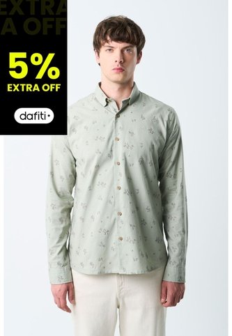 Camisa Manga Larga Semi Fitted Para Hombre Asiri Camisa Manga Larga Semi Fitted Para Hombre Asiri Agua Marina XXL VÉLEZ Vélez