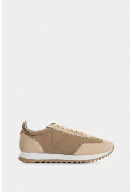 Tenis De Cuero Y Textil Para Mujer Flora Tenis De Cuero Y Textil Para Mujer Flora Arena 37 VÉLEZ