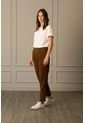 Pantalón Baggy En Gamuza Para Mujer Fit Holgado de Vélez