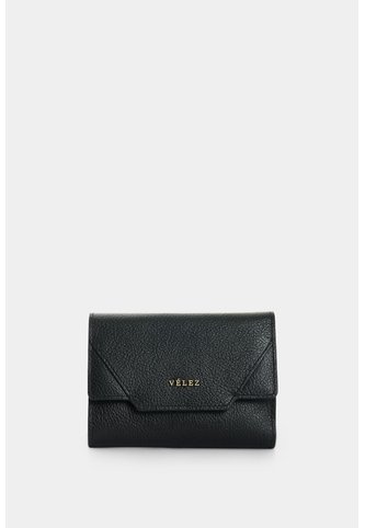 Billetera En Cuero Para Mujer Taupe Billetera En Cuero Para Mujer Taupe Negro VÉLEZ Vélez