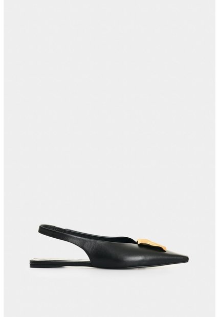 Baleta En Cuero Para Mujer Terral Baleta En Cuero Para Mujer Terral Negro 38 VÉLEZ
