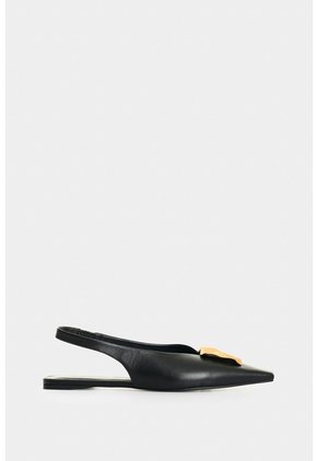 Baleta En Cuero Para Mujer Terral Baleta En Cuero Para Mujer Terral Negro 38 VÉLEZ