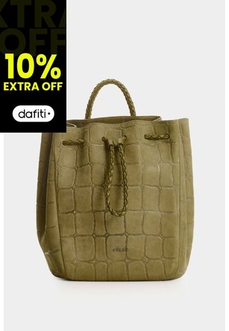 Morral En Gamuza Para Mujer Bruma Morral En Gamuza Para Mujer Bruma Verde Oliva VÉLEZ Vélez