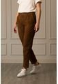 Pantalón Baggy En Gamuza Para Mujer Fit Holgado de Vélez