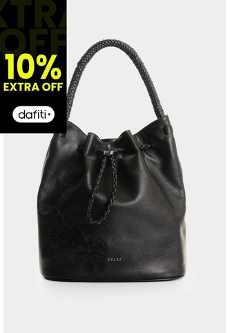 Shopping En Cuero Para Mujer Bruma Shopping En Cuero Para Mujer Bruma Negro VÉLEZ Vélez