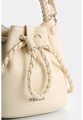 Bandolera Bruma En Cuero Para Mujer Bandolera Bruma En Cuero Para Mujer Blanco VÉLEZ