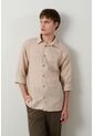 Camisa Manga Larga Regular Fit Para Hombre Faro Camisa Manga Larga Regular Fit Para Hombre Faro Arena XL VÉLEZ de Vélez