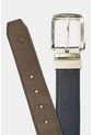 Cinturón Doble Faz Austen De Cuero Para Hombre Costuras Decorativas Bordes Cinturón Doble Faz Austen De Cuero Para Hombre Costuras Decorativas Bordes Azul Oscuro 40 VÉLEZ de Vélez