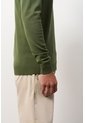 Polo Manga Larga Tejida Para Hombre Canneo Polo Manga Larga Tejida Para Hombre Canneo Verde Oliva M VÉLEZ de Vélez