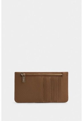Porta Tarjetas Ava De Cuero Para Mujer Detalle Jacquard Porta Tarjetas Ava De Cuero Para Mujer Detalle Jacquard Miel VÉLEZ
