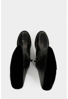 Botas De Cuero Para Mujer Kalahari Botas De Cuero Para Mujer Kalahari Negro 39 VÉLEZ