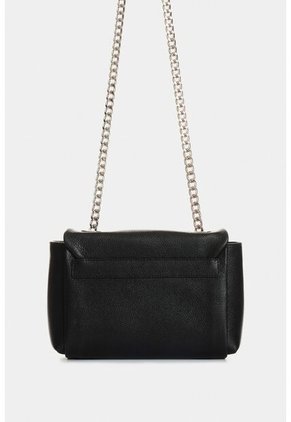 Bowling Lili De Cuero Para Mujer Con Cadena Bowling Lili De Cuero Para Mujer Con Cadena Negro VÉLEZ