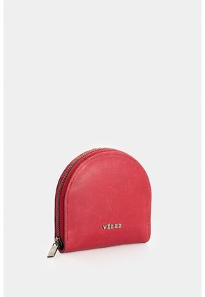 Monedero De Cuero Para Mujer Florence Monedero De Cuero Para Mujer Florence Rojo VÉLEZ