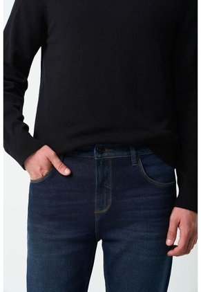 Jean Mutante Para Hombre Semi Fitted Jean Mutante Para Hombre Semi Fitted Azul Oscuro 32 VÉLEZ