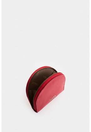 Monedero De Cuero Para Mujer Florence Monedero De Cuero Para Mujer Florence Rojo VÉLEZ
