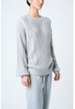 Sweater Tejido Layla Para Mujer Efecto Resinado Sweater Tejido Layla Para Mujer Efecto Resinado Gris M VÉLEZ de Vélez