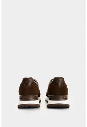 Tenis Azahar De Cuero Gamuza Y Lona Para Hombre Silueta Deportiva Tenis Azahar De Cuero Gamuza Y Lona Para Hombre Silueta Deportiva Cafe 40 VÉLEZ