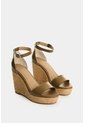 Sandalia Plataforma Dunas En Cuero Y Yute Para Mujer Sandalia Plataforma Dunas En Cuero Y Yute Para Mujer Tabaco 36 VÉLEZ de Vélez