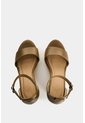 Sandalia Plataforma Dunas En Cuero Y Yute Para Mujer Sandalia Plataforma Dunas En Cuero Y Yute Para Mujer Tabaco 36 VÉLEZ de Vélez