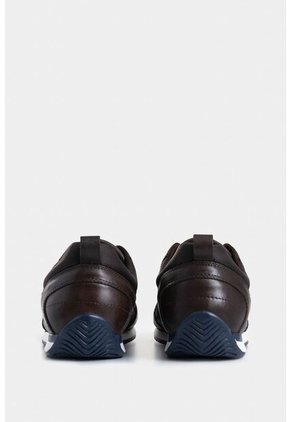 Tenis Engeil 3 De Cuero Para Hombre Detalle Textil Tenis Engeil 3 De Cuero Para Hombre Detalle Textil Cafe 40 VÉLEZ