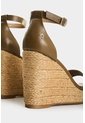 Sandalia Plataforma Dunas En Cuero Y Yute Para Mujer Sandalia Plataforma Dunas En Cuero Y Yute Para Mujer Tabaco 36 VÉLEZ de Vélez