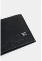 Billetera Garda De Cuero Para Hombre Monograma Vz Billetera Garda De Cuero Para Hombre Monograma Vz Negro Vélez de Vélez