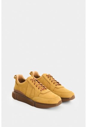 Tenis De Cuero Para Hombre Halo Tenis De Cuero Para Hombre Halo Miel 39 VÉLEZ