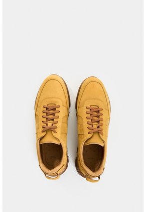 Tenis De Cuero Para Hombre Halo Tenis De Cuero Para Hombre Halo Miel 39 VÉLEZ